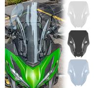 Parabrezza per moto Versys 650 LT ABS 2022-2025 deflettore anteriore per visiera anti-mosca, fumo chiaro