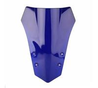 Parabrezza Per Moto, Visiera Parasole Per Yamaha MT09 MT-09 FJ09 FJ 09 Tracer 900 2015 2016 2017, Spoiler A Doppia Bolla Parabrezza Deflettore Del Vento(BLU)