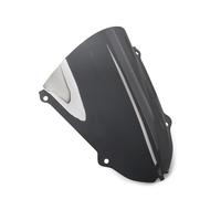 Parabrezza per motocicletta Per Ya&maha Per YZF Per R25 Per R3 Parabrezza Viser Visiera Doppia Bolla Schermo Deflettore Moto 2025 2024(Gray)