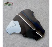 Parabrezza Per SUZUKI SV650 SV1000 Motocicletta Tinta Nera Grigio