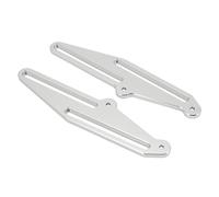Parabrezza Per Tenere700 Per Tenere 700 Per XT700Z 2019 2020 2021 Regolatori Parabrezza Kit Di Supporto Per Moto Staffa Per Parabrezza Deflettori Vento(Silver)