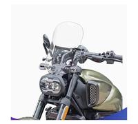Parabrezza Per VOGE CU525 Parabrezza Anteriore Modificato Staffa Di Installazione Con Barra Trasversale Estesa Deflettori Vento(49cm transparent)