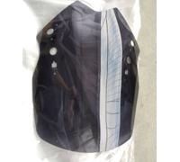 Parabrezza Per YAMAHA T-Max 530 52Cm Con Deflettori 20 Neri