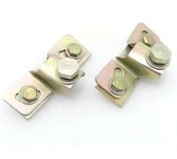 Parabrezza Perno Supporto + Piastra per Willys 41-64 MB, Gpw ,CJ-2A,3A ,3B Jeep