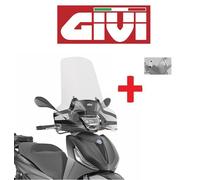 Parabrezza PIAGGIO Beverly 300-310-400 HPE 2021 2022 2023 2024 2025 CON KIT GIVI