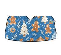 Parabrezza pieghevole Parabrezza Parasole Copertura para sol de auto Albero di Natale