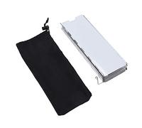 Parabrezza portatile per forno a cassetta in lega di alluminio Set da 16 pezzi Design scorrevole ad alto effetto antiriscaldamento per campeggio all'aperto Picnic Accessori per