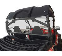 Parabrezza Posteriore Trasparente Spike Powersports - Ventilato #77-3201V-R