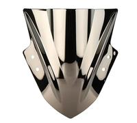 Parabrezza Prolunga Per KAWASAKI Per Ninja 300 250 Per ZX300 Per EX300R 2013 2014 2015 2016 2017 Parabrezza Parabrezza Double Bubble(Silver)