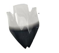 Parabrezza Prolunga Per Kawasaki Per Z750 Per Z750R Parabrezza Deflettore Antivento Bubble Smoke Spoiler Nero(Clear)