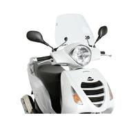 Parabrezza Puig Trafic trasparente / trasparente per Honda Passion 125 (06-14)