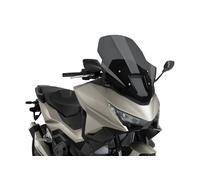 Puig 22582F V-Tech Line Touring con design aerodinamico, maggiore altezza e struttura angolosa per ottimizzare protezione, stabilità e comfort nella guida touring e urbana. Fumé scuro