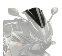 Parabrezza Racing Puig Deflettore Nero Honda CBR 500 R 2016 - 2018