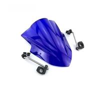 Parabrezza Regolabile Per Grom 125 2014-2015 CB1000R 2011-2015 CB1100 2013-2014 CB300F 2015 CB900F 2002-2005 Parabrezza moto(BLU)