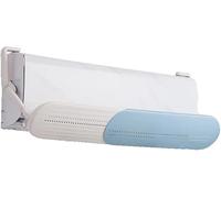 Parabrezza Retrattile per Condizionatore d'Aria, Parabrezza con Uscita d'Aria Anti-Dritta per Casa e Ufficio Universale a Parete 73-106,5 CM,Blue