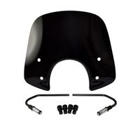 Parabrezza Scooter Per Piaggio Per Vespa Primavera 150 125 2013 2014 2015 2016 2017-2022 Parabrezza Deflettore Con Staffa Paravento Moto(Black)
