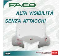 PARABREZZA SOLO LASTRA PARAVENTO SPOILER TRASPARENTE FACO KYMCO PEOPLE 300 S