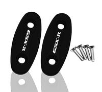 Parabrezza Specchio Posteriore Foro Della Copertura Per S GSXR 600 750 1000 2015-2016 Moto Guidato Eliminatori Cap(NERO)