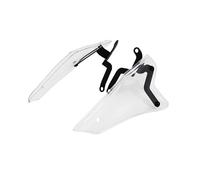 Parabrezza Spoiler Coppia Deflettori D'aria Paramani Per Parabrezza Pannelli Laterali Per Tracer 700 GT Per Tracer 700 2016-2021(Transparent)