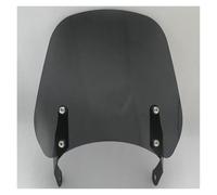 Parabrezza Spoiler Per CB1300 CB400 CB400SF Super Four CB1100EX CB1100RS 1992-2020 Parabrezza Staffa Schermo Faro Montaggio(D Type Gray)