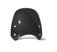 Parabrezza Spoiler Per Speed 400 Per Speed400 Per Scrambler 400X Anteriore Moto Spoiler Parabrezza Retrò Staffa(Nero)