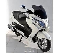 Parabrezza sport Ermax altezza 47 cm per an 400 injection burgman executive 2006 2016 nero chiaro