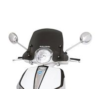 Parabrezza sportivo per maxiscooter Piaggio 50-125 Liberty i-get 2016+ fumé (h3
