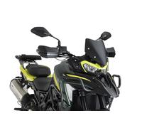 Puig 21753J Cupolino Sport compatto e aerodinamico in acrilico ad alto impatto con profilo arrotondato e design sportivo che migliora protezione e visibilità, Nero Opaco