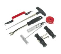 Parabrezza Strumento di Rimozione Kit 7pc - Sealey WK3 Nuovo