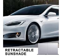 Parabrezza Sun Shade - Copertura per auto retrattile, protezione per finestrino anteriore | Sunshade automatico per veicolo, berlina camion SUV di blocco UV Van Viaggi all'aperto per acam