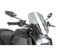 Parabrezza Touring Puig Deflettore Fumè Chiaro Ducati Diavel 2014 - 2018
