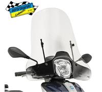 Parabrezza Trasp KAPPA 5612AK+Attacchi A5606AK PIAGGIO Medley 125-150 (16>19)