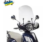 Parabrezza Trasparen KAPPA 6109AK+Attacchi A6109AK KYMCO Like 50-125-150 (17>25)