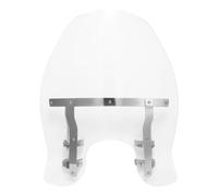 Parabrezza Trasparente 19 Pollici Con Morsetti Compatibile Con Harley-Davidson Low Rider Super Custom Softail Street Bob 2006-2023