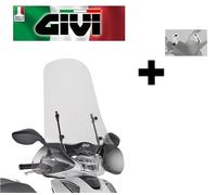 Parabrezza trasparente COMPLETO HONDA SH 125i-150i ABS 2016 GIVI