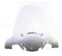 PARABREZZA TRASPARENTE FACO + ATTACCHI - 22551 PER PIAGGIO LIBERTY 50S - 2010