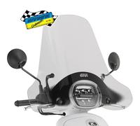 Parabrezza Trasparente GIVI 2114A + Attacchi A6127A KYMCO Filly 50 2025