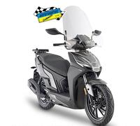 Parabrezza Trasparente GIVI 440A +Attacchi KYMCO Agility S 125 2022-2023-24-2025