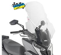 Parabrezza Trasparente GIVI 6121DT+Attacchi Dink R 125-150 Tunnel/Flat 2023-2025