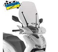 Parabrezza Trasparente KAPPA KD1181ST+ Attacchi A8831AK SUPER SOCO CUX (21 > 25)