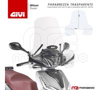 PARABREZZA TRASPARENTE LASTRA GIVI KYMCO PEOPLE S 300 2019 2020 2021 2022
