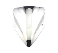Parabrezza Universale Moto Per Ninja Per 650 EX650 Per ER6F Per ER-6F Per ER 6F 2017 2018 2019 Parabrezza Deflettore Doppia Bolla Ridurre Il Rumore Del Vento(Chrome)