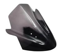 Parabrezza Universale Moto Per Ninja Per ER6N ER650 Per ER 6N Per ER-6N 2012 2013 2014 2015 2016 Double Bubble Parabrezza Deflettori Ridurre Il Rumore Del Vento(Black Smoke)