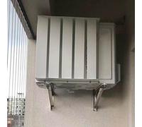 Parabrezza universale per condizionatore d'aria per mini split AC tutte le stagioni griglie di protezione per prese d'aria