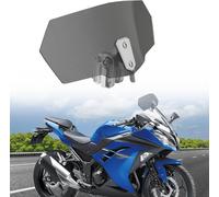 Parabrezza Universale per Moto, Deflettore Antivento Regolabile Con Clip per Est