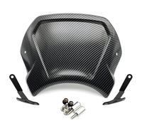 Parabrezza Vintage Per Moto, Visiera Per, Per CB125R, Per CB300R 18-22, Per CB650R 2019-2023, Per CB1000R 18-20 Parabrezza Deflettore Del Vento(Carbonio,X-300)