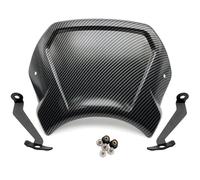 Parabrezza Vintage Per Moto, Visiera Per, Per CB125R, Per CB300R 18-22, Per CB650R 2019-2023, Per CB1000R 18-20 Parabrezza Deflettore Del Vento(Carbonio,X-1000)
