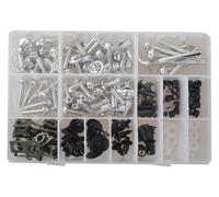 Parabrezza Viti Carenatura Per YAMAHA YZF R1 R1M R1S 1000 1998-2019 Viti Carrozzeria Accessori Moto Kit Bulloni Carenatura Corpo Clip(Silver)