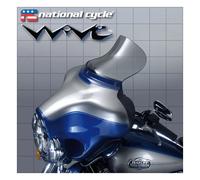 Parabrezza waver national cycle da 7-3/4" tinta chiara touring 96-13 flht flhx