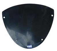 HMparts TASCA /ROCKET/BICI / mini moto parabrezza/PARABREZZA Nero NUOVO